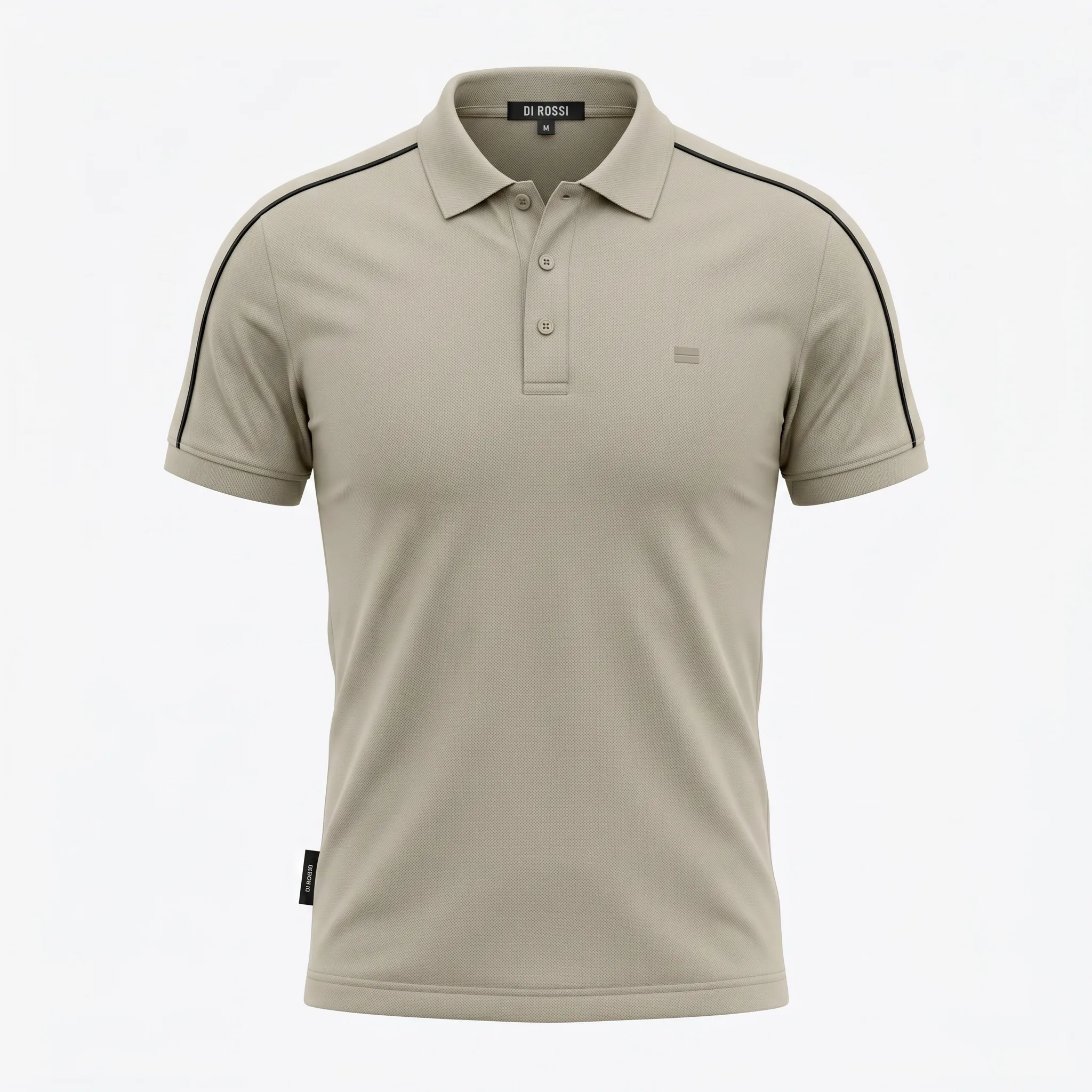 Beige Polo Di Rossi