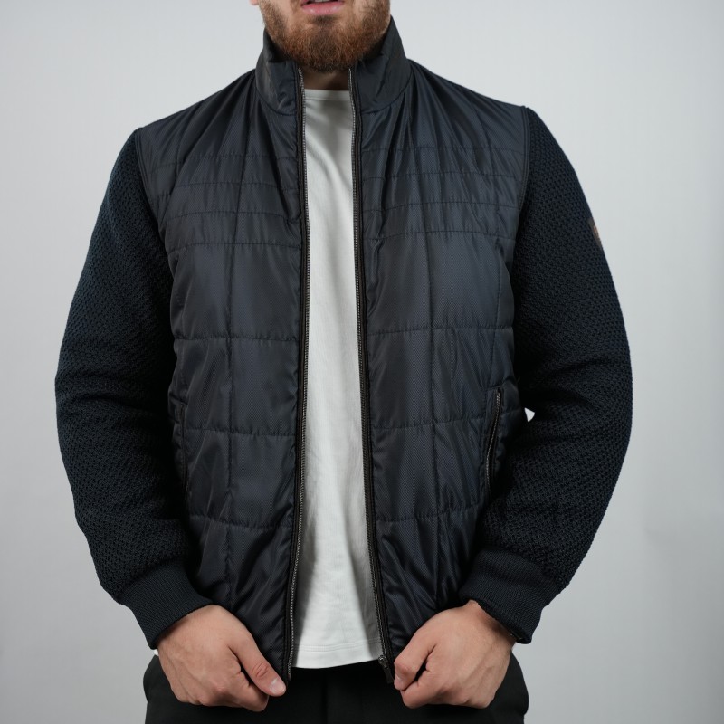 jacket navy hi men 3415 cotton mask