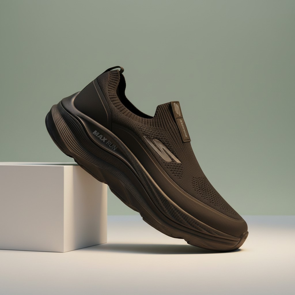 Black Max Run Skechers