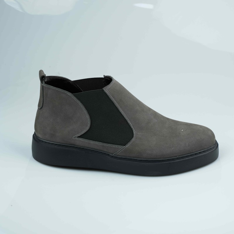 jammal grey black low boot