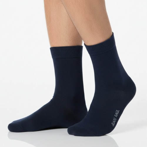 socks navy juan raul long bambuu