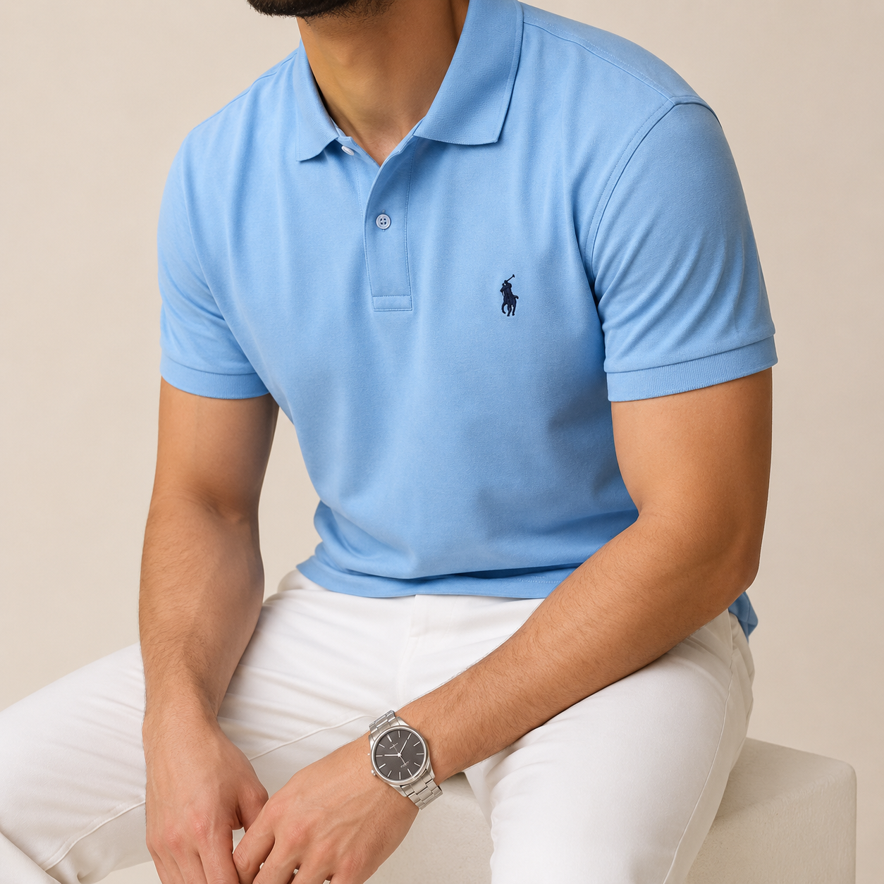 Blue Polo T-Shirt