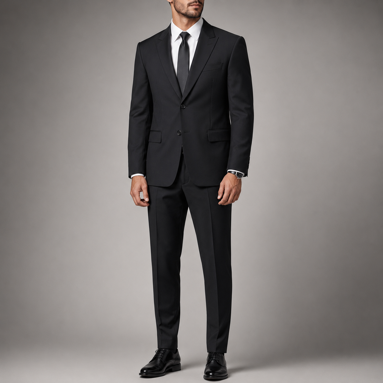 Black Di Rossi Suit
