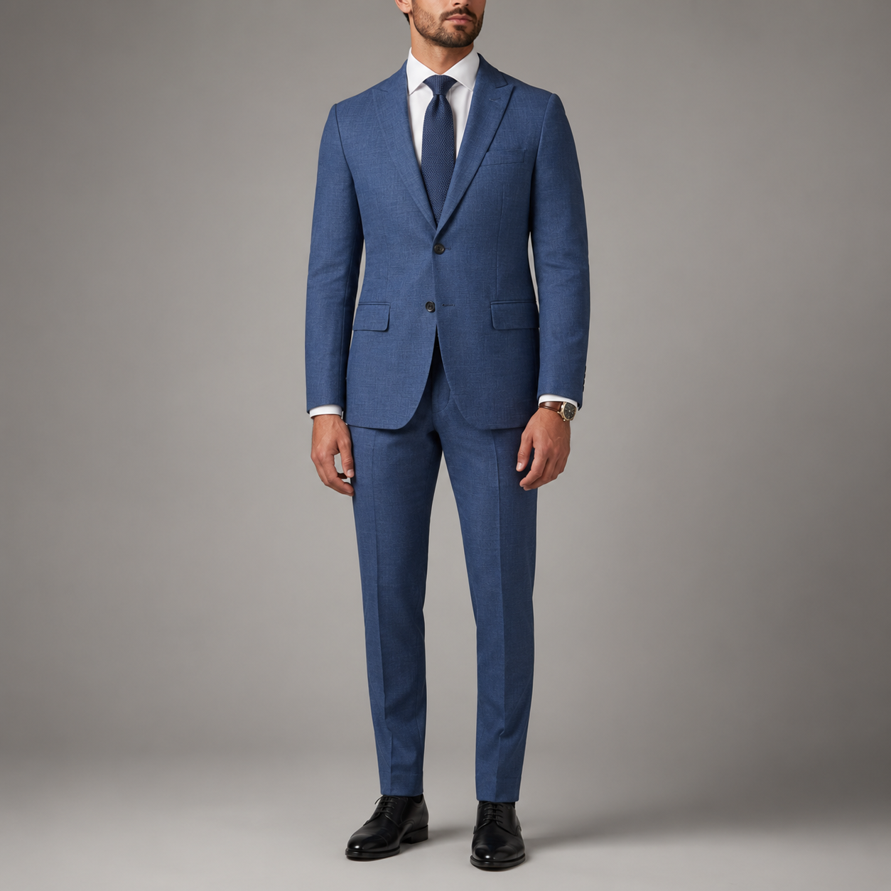 Petrole Blue Di Rossi Suit