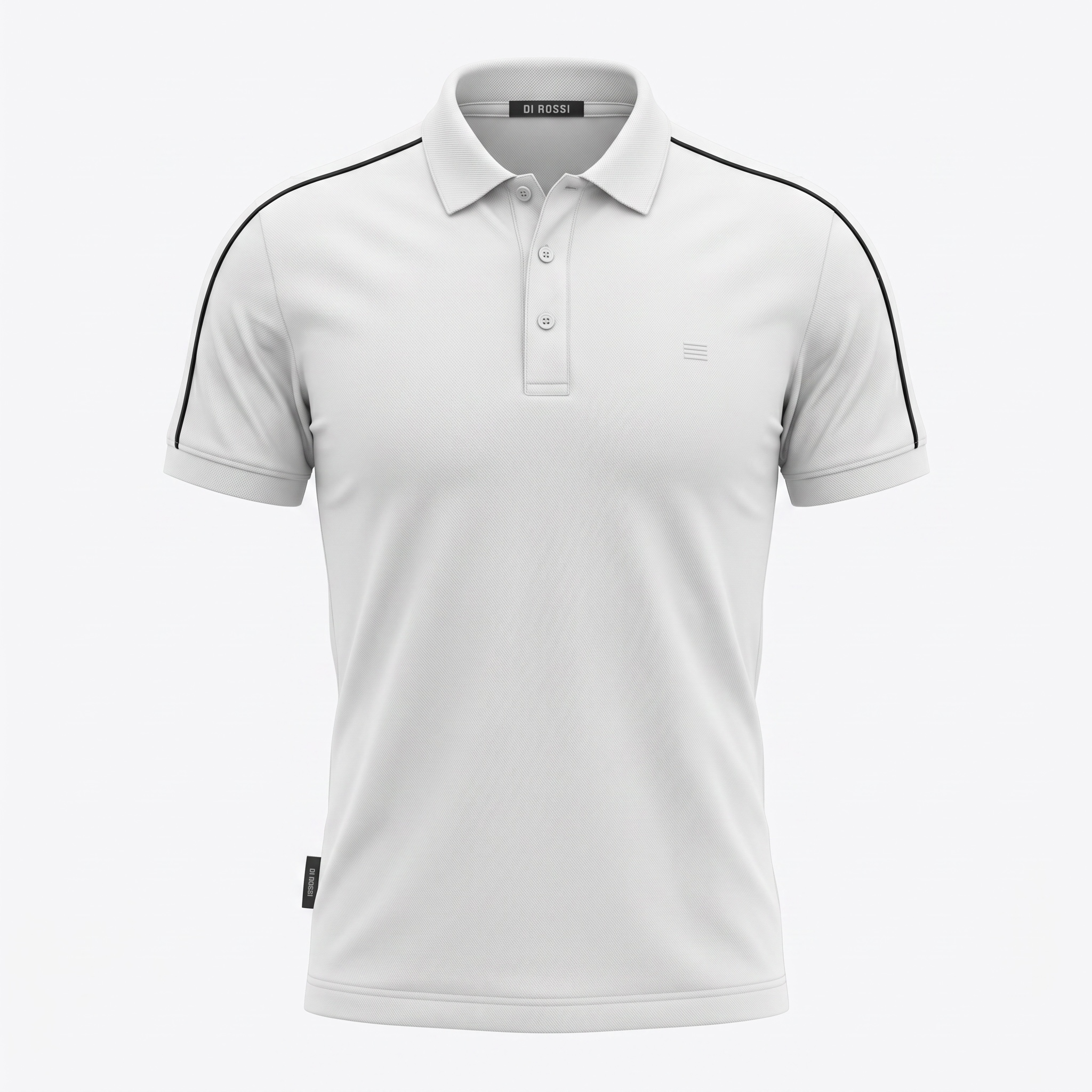 White Polo Di Rossi