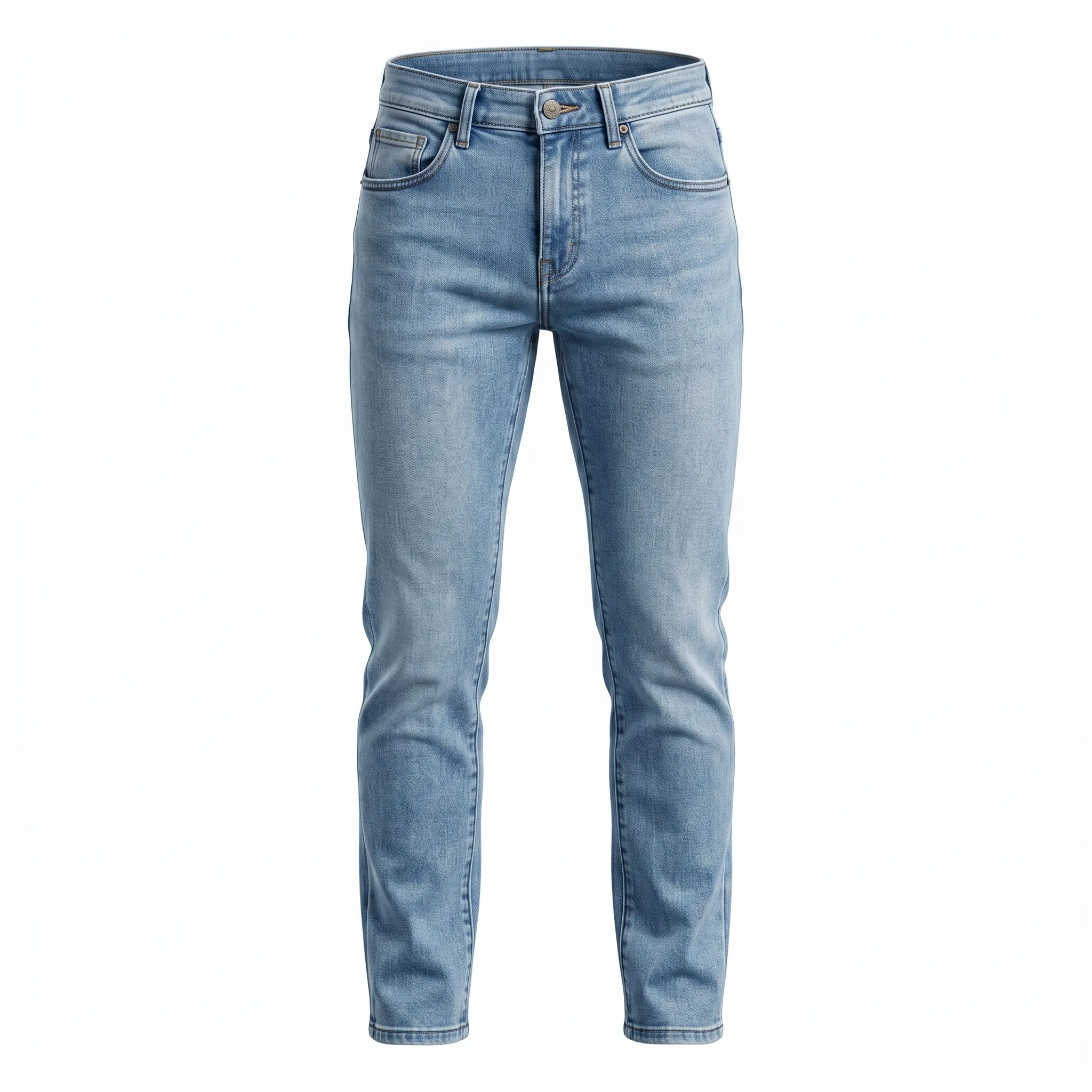 CAZERO DNM Shaded Ice Blue Straight Fit