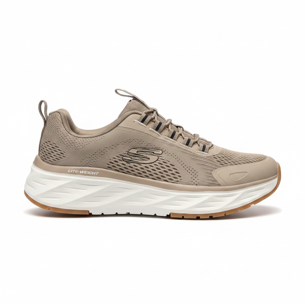 Beige Lite-Weight Skechers