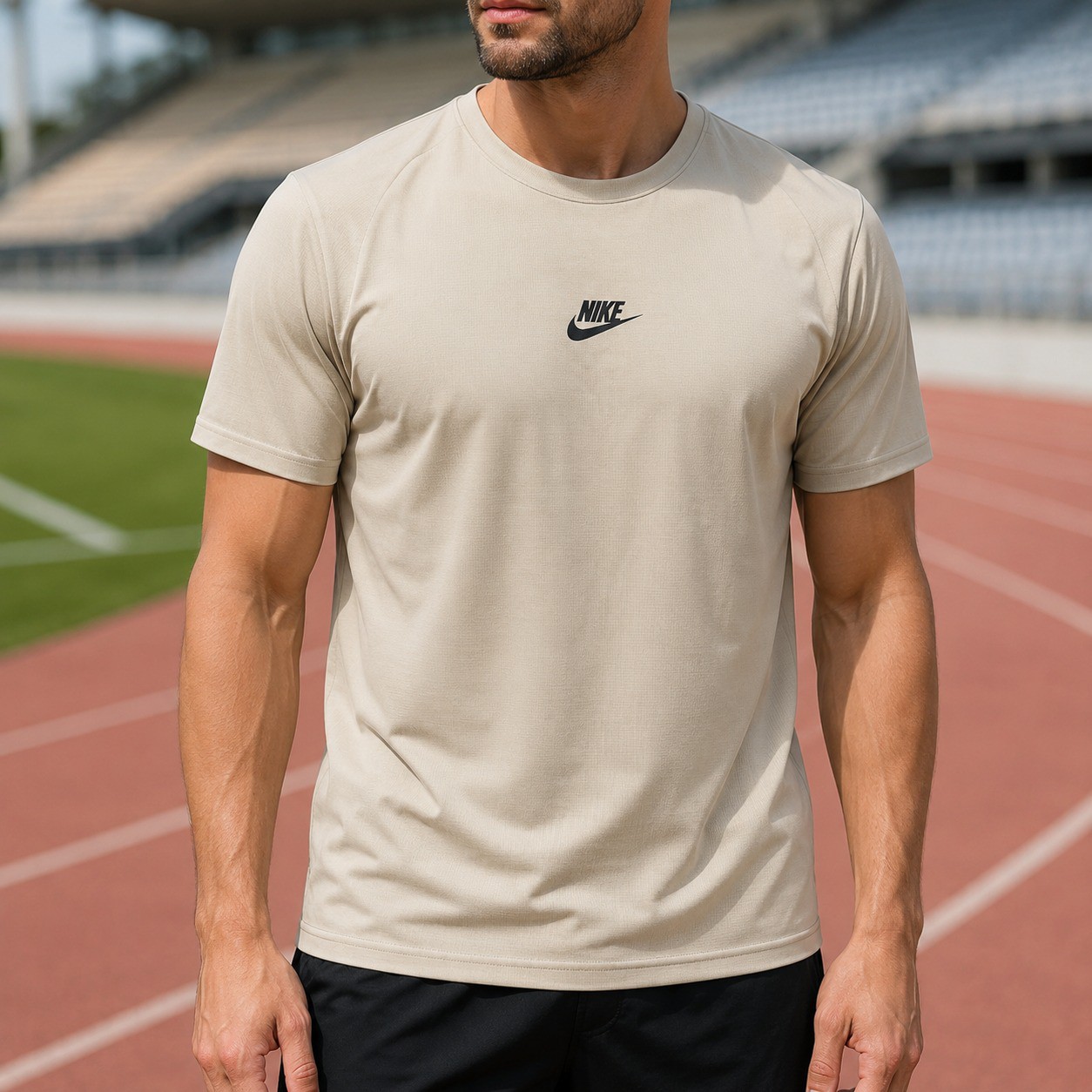 Beige Nike T-Shirt