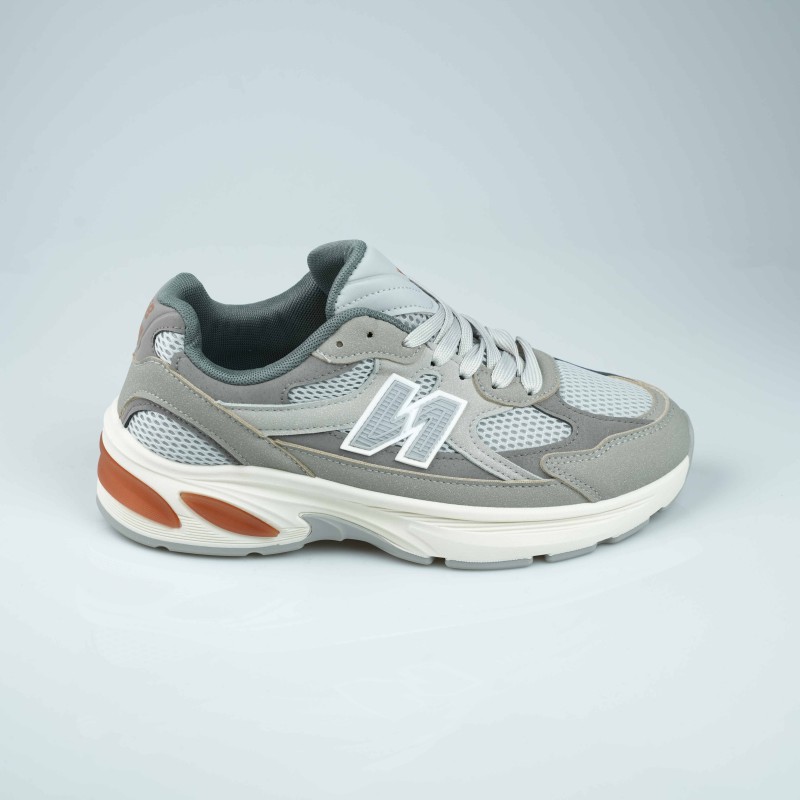 new balance 9060 grey orange shoes