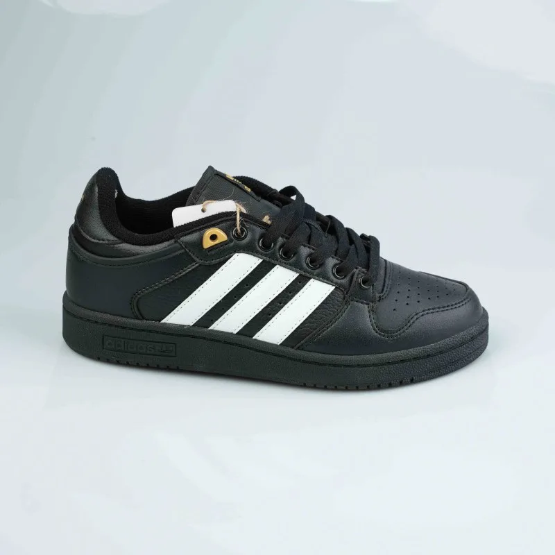 adidas centennial black white  leather