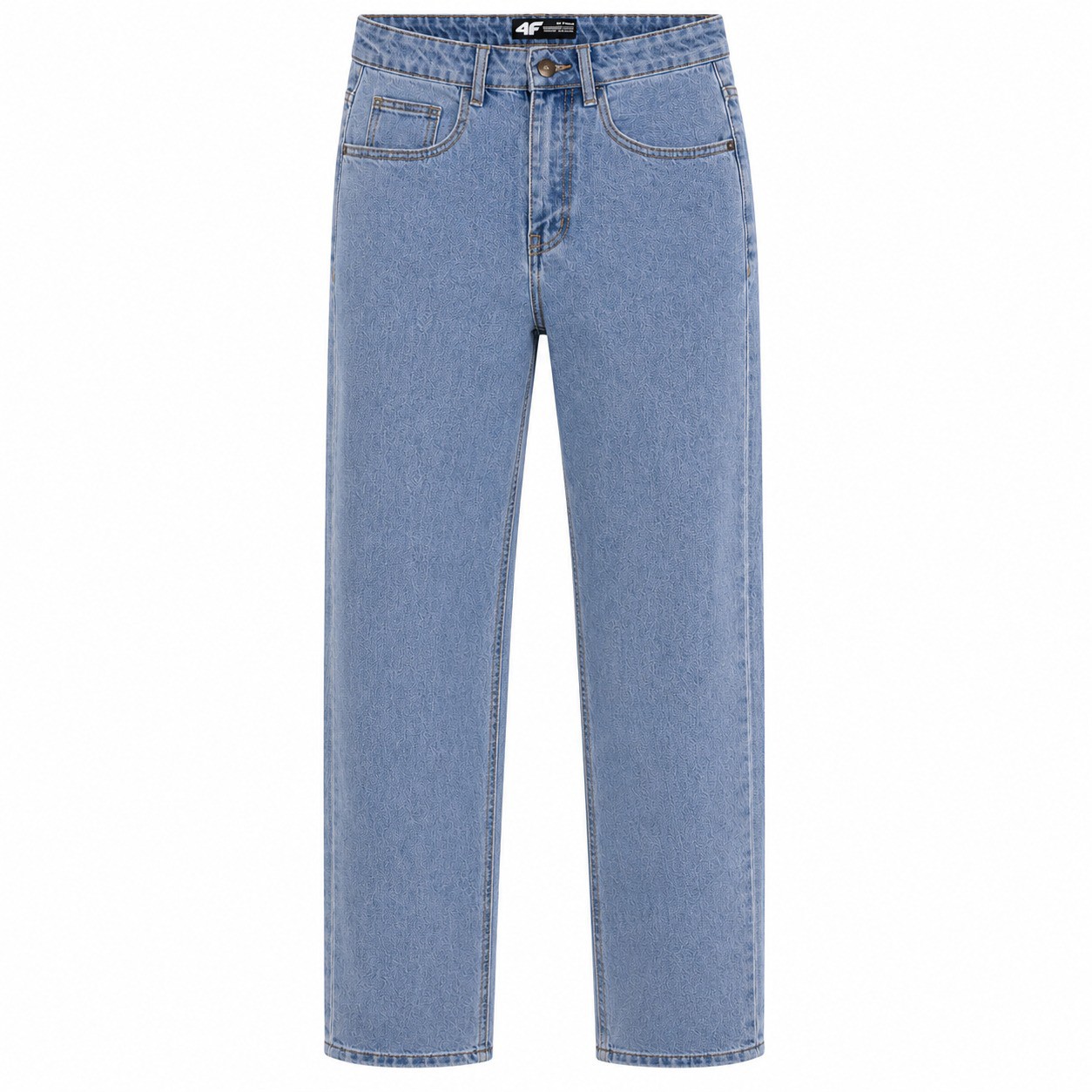 YOUTHFEVER Light Blue Baggy Jeans