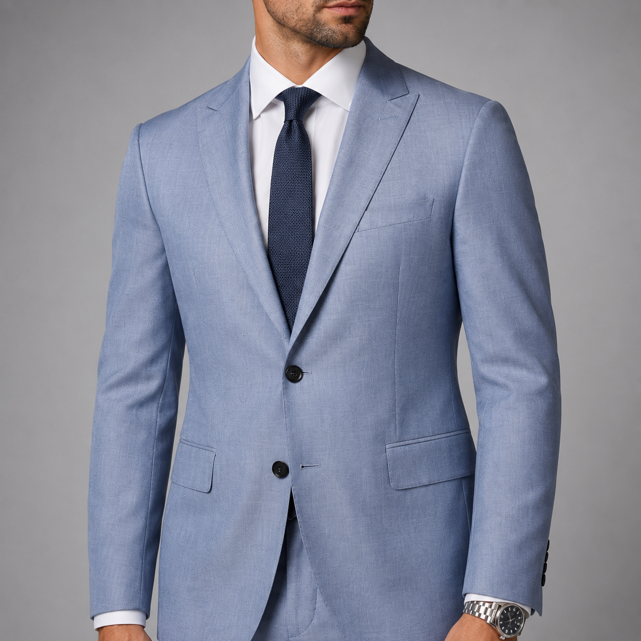 Blue Di Rossi Suit
