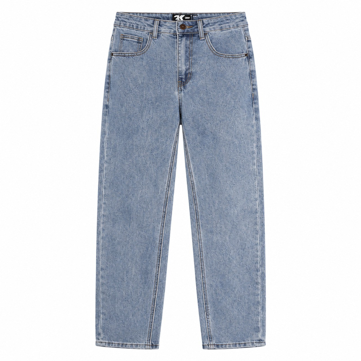 YOUTHFEVER Baggy Ice Blue Jeans