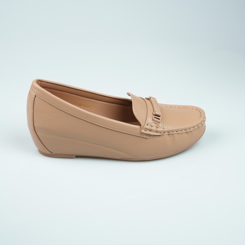 medical heels beige high height